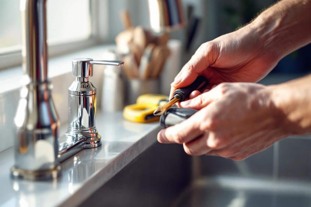 Comment remplacer un robinet autoperceur ?