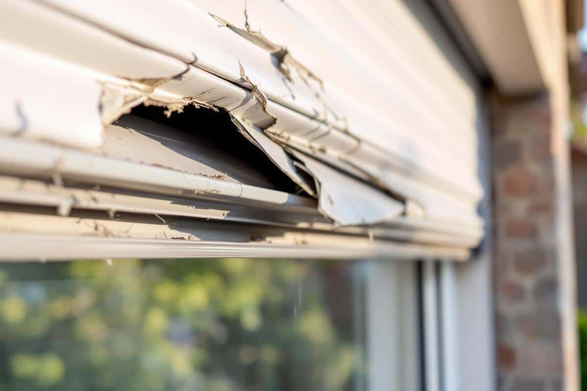 Volet roulant électrique bloqué en haut : Causes et solutions