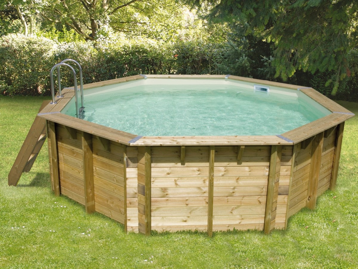 piscine hexagonale ou octogonale le choix design pour un jardin atypique